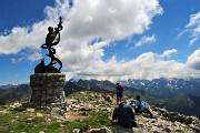 71 Apriamo gli zaini per il pranzetto al sacco